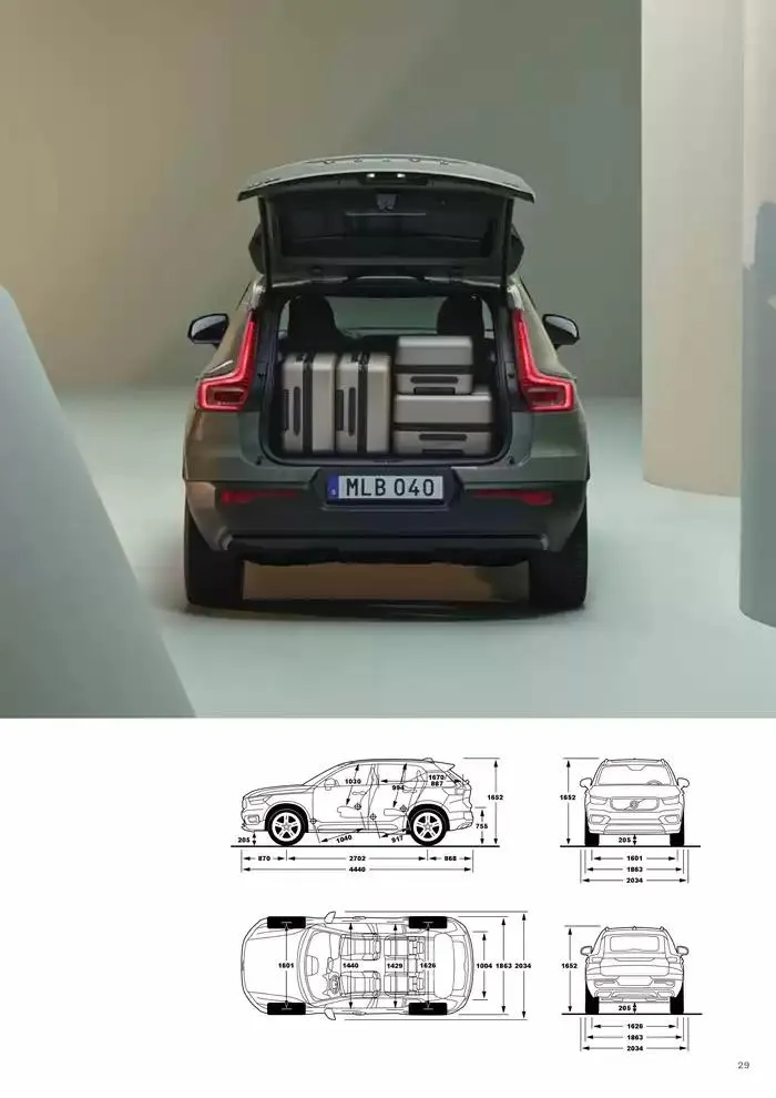VOLVO XC40 B3/B4 du 7 janvier au 31 décembre 2025 - Catalogue page 29