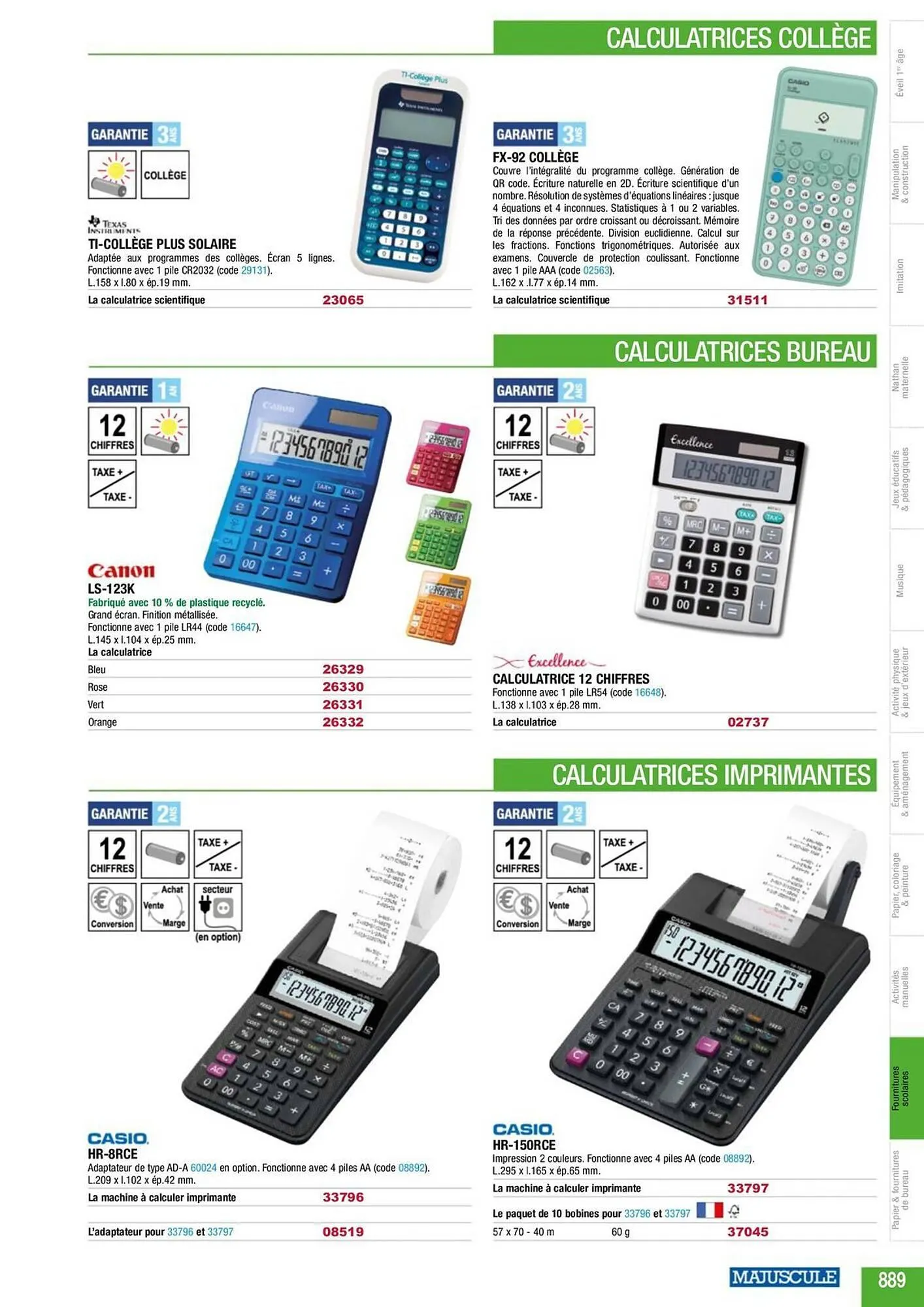 Catalogue Majuscule du 4 mars au 31 décembre 2025 - Catalogue page 913