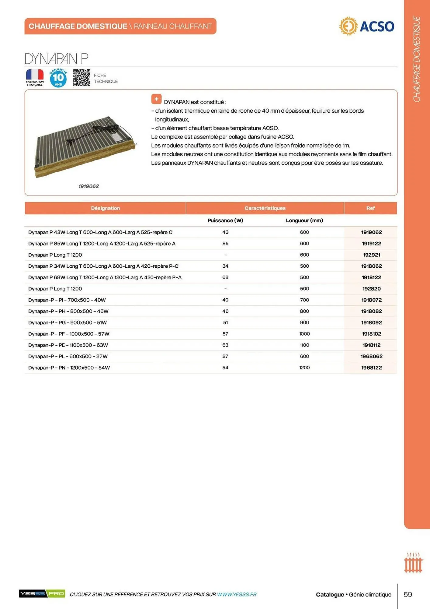 Catalogue Yesss electrique du 14 octobre au 31 décembre 2026 - Catalogue page 61