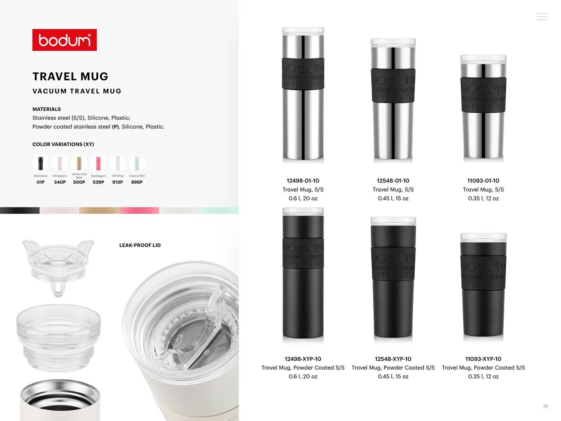Catalogue Bodum du 25 mars au 31 décembre 2025 - Catalogue page 30