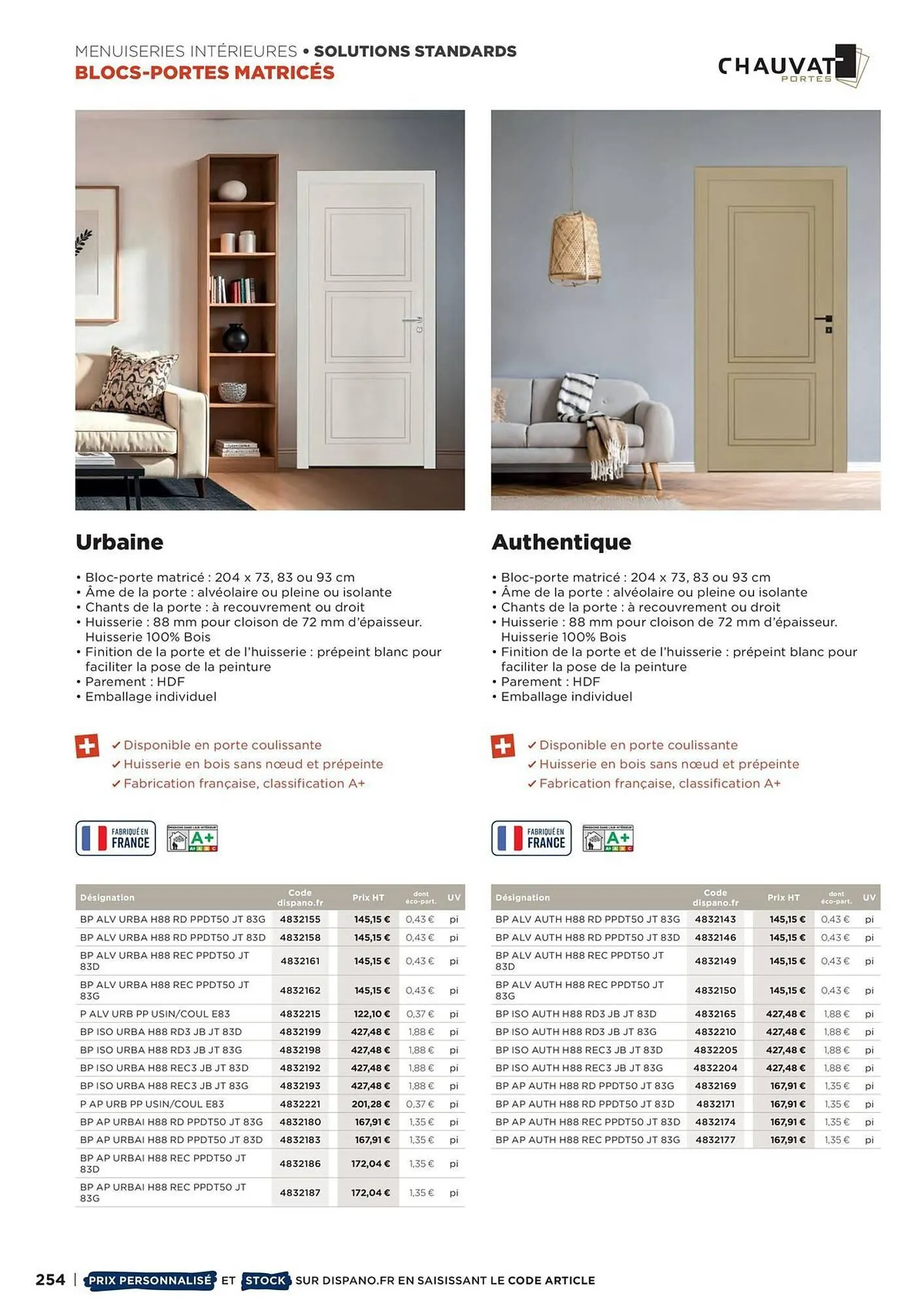 Catalogue Dispano du 8 avril au 31 décembre 2026 - Catalogue page 254