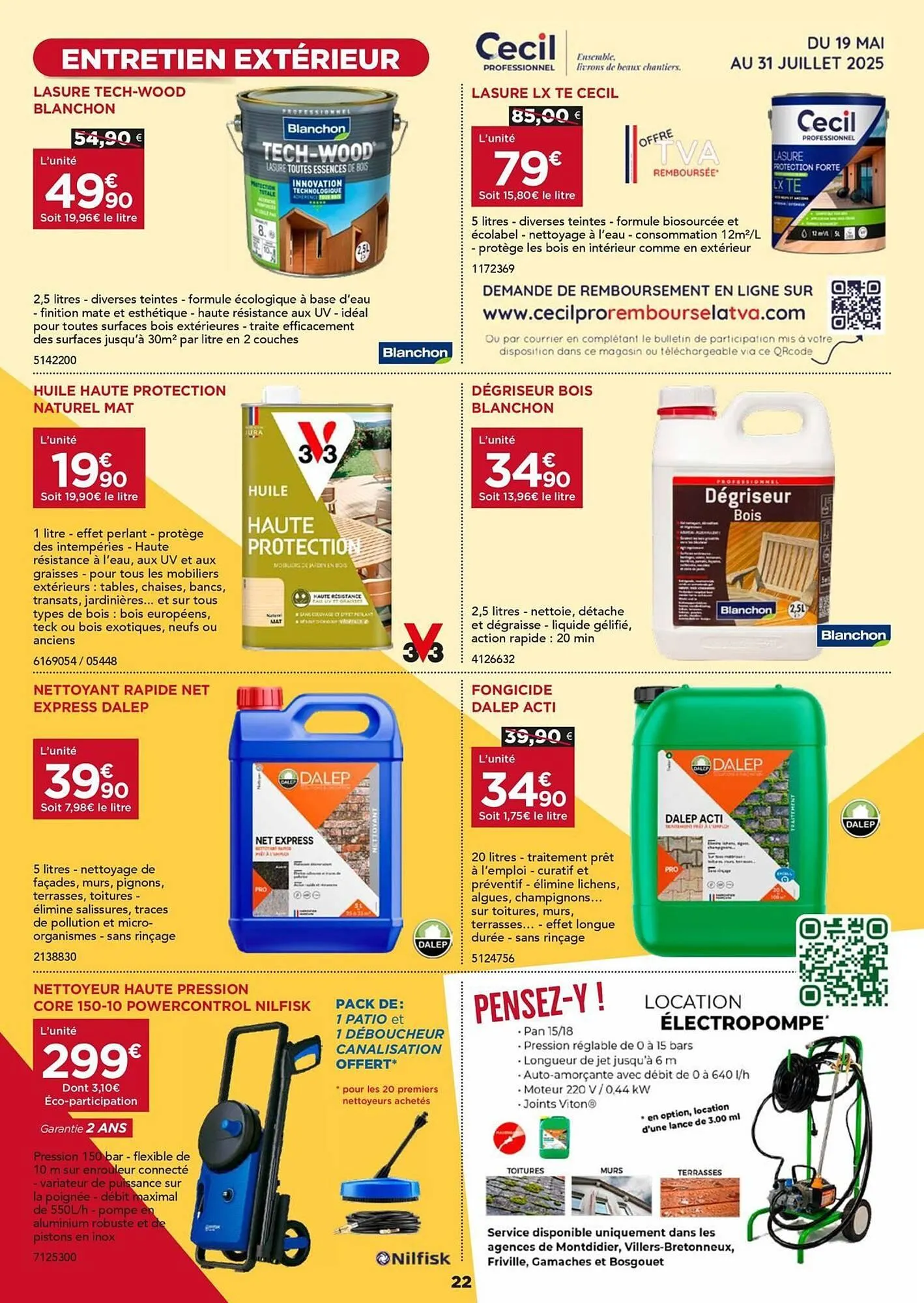 Catalogue Gedimat du 1 juillet au 20 août 2025 - Catalogue page 22