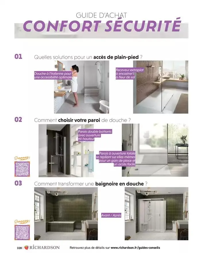 SALLE DE DE BAINS ET CARRELAGE 2025 du 11 avril au 31 décembre 2025 - Catalogue page 330