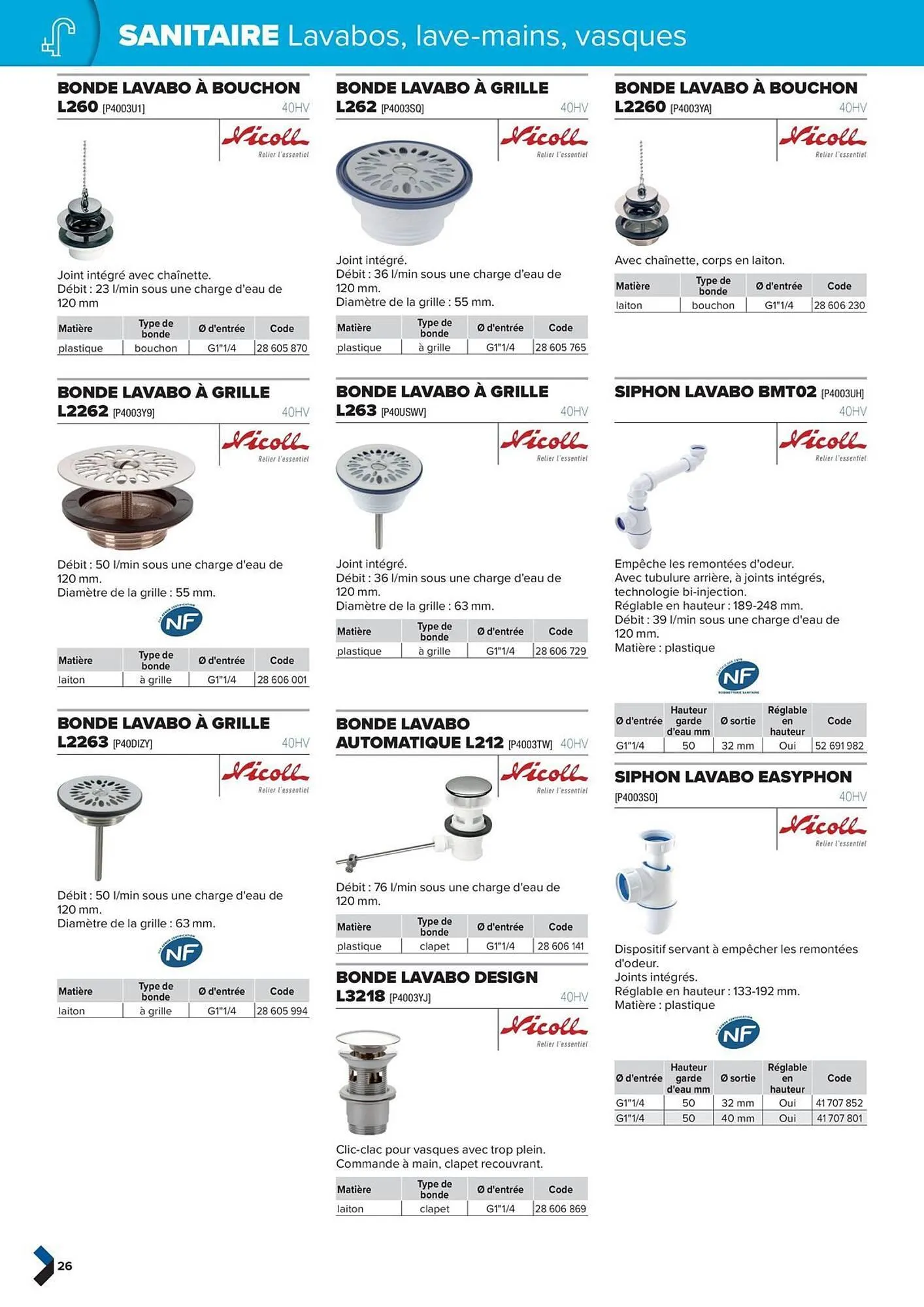 Catalogue Prolians du 2 octobre au 31 décembre 2025 - Catalogue page 26