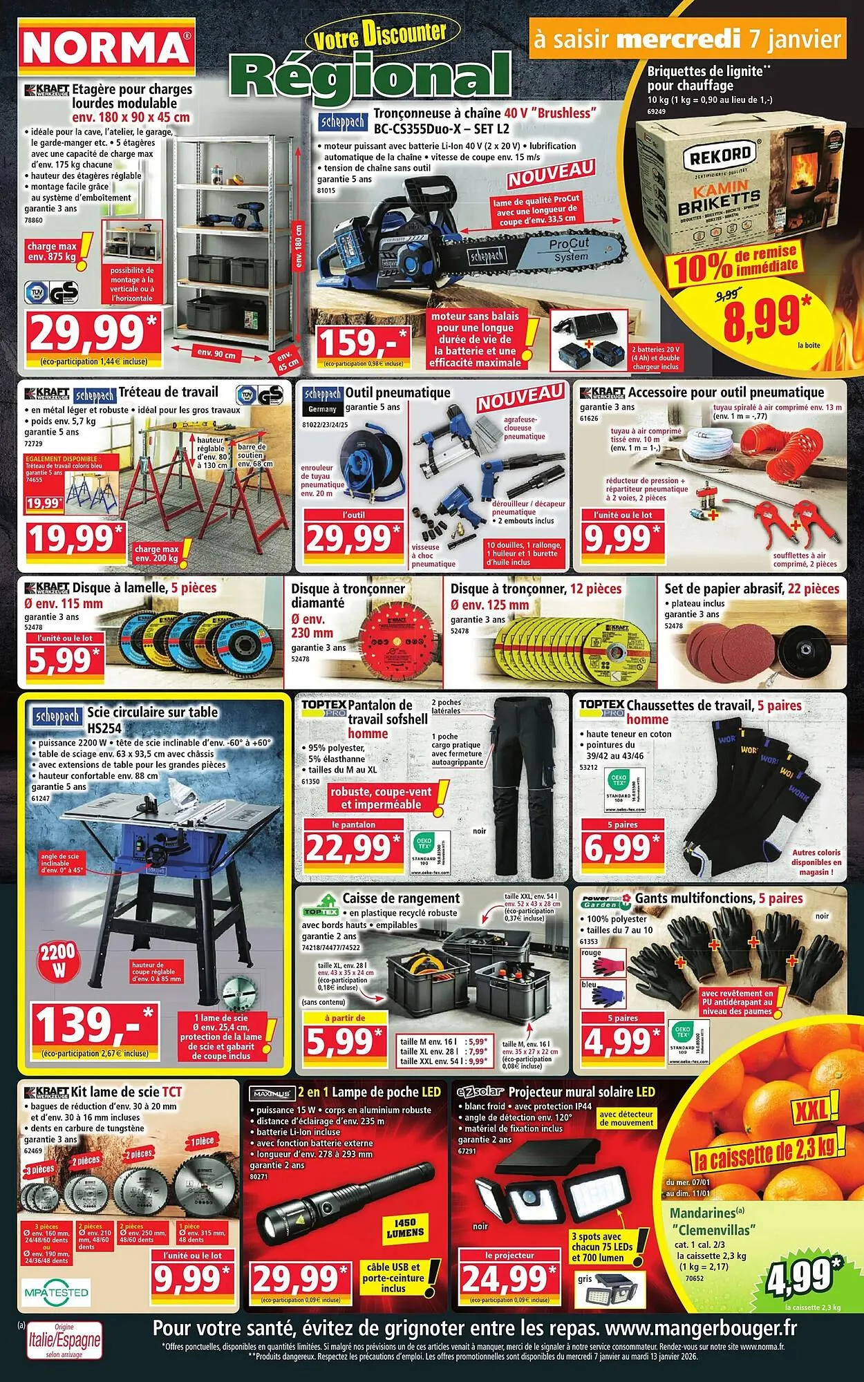 Catalogue Norma du 7 janvier au 13 janvier 2026 - Catalogue page 1