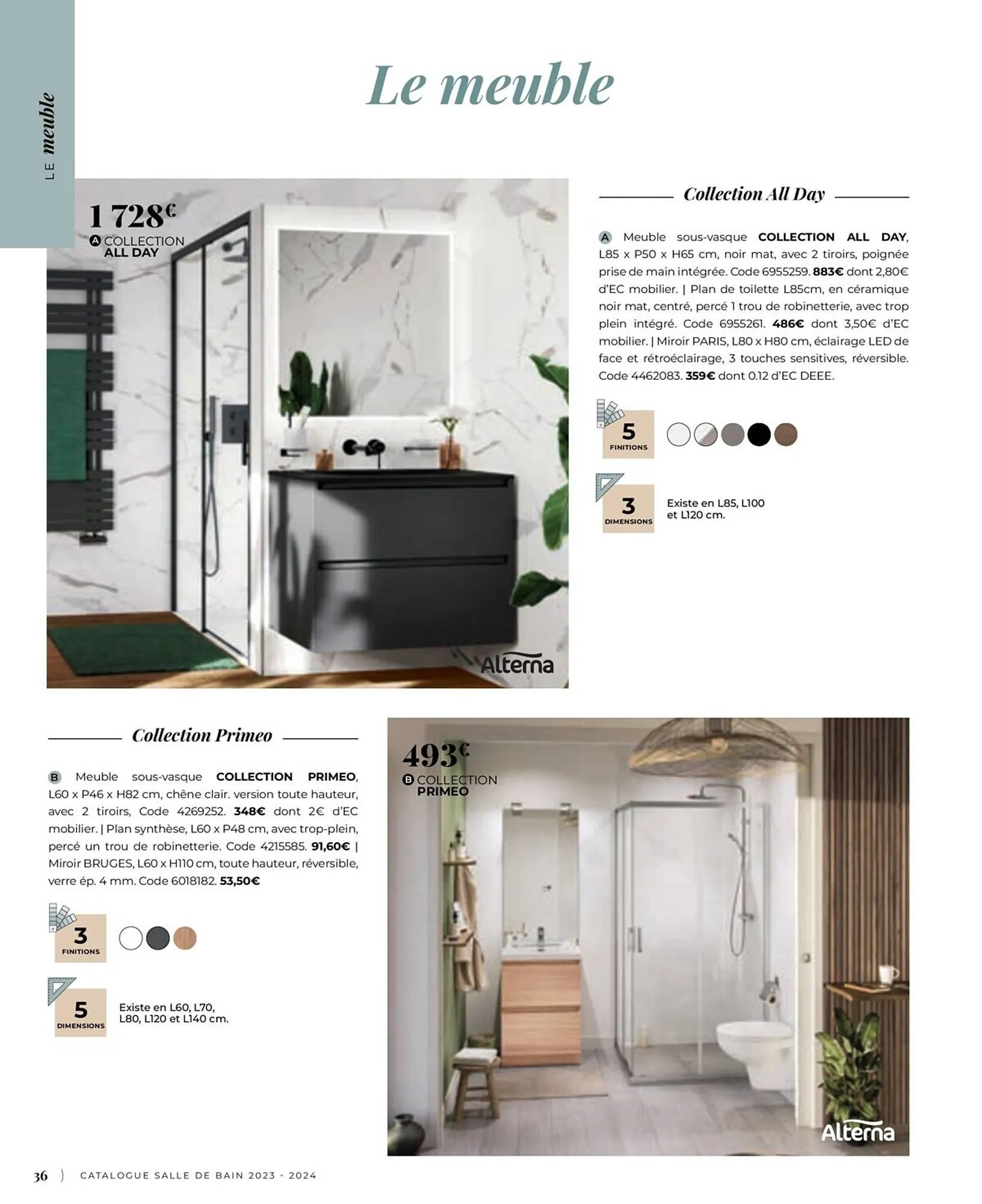 Catalogue Cedeo du 6 juillet au 31 décembre 2023 - Catalogue page 36
