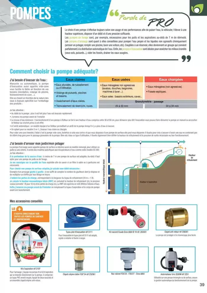 Point Vert Guide Motoculture 2025 du 17 janvier au 31 octobre 2025 - Catalogue page 39