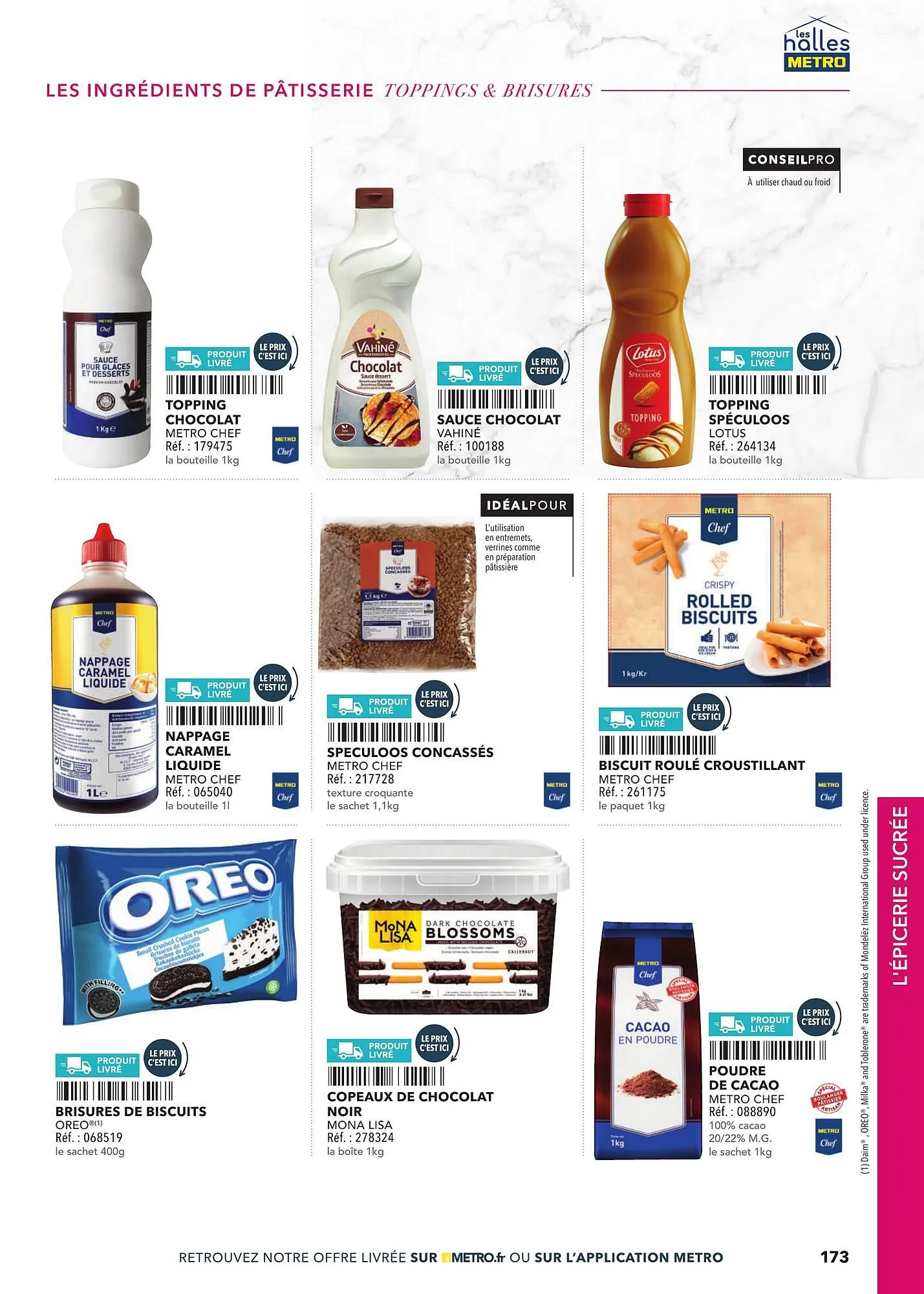 Catalogue METRO du 2 mars au 31 décembre 2025 - Catalogue page 173