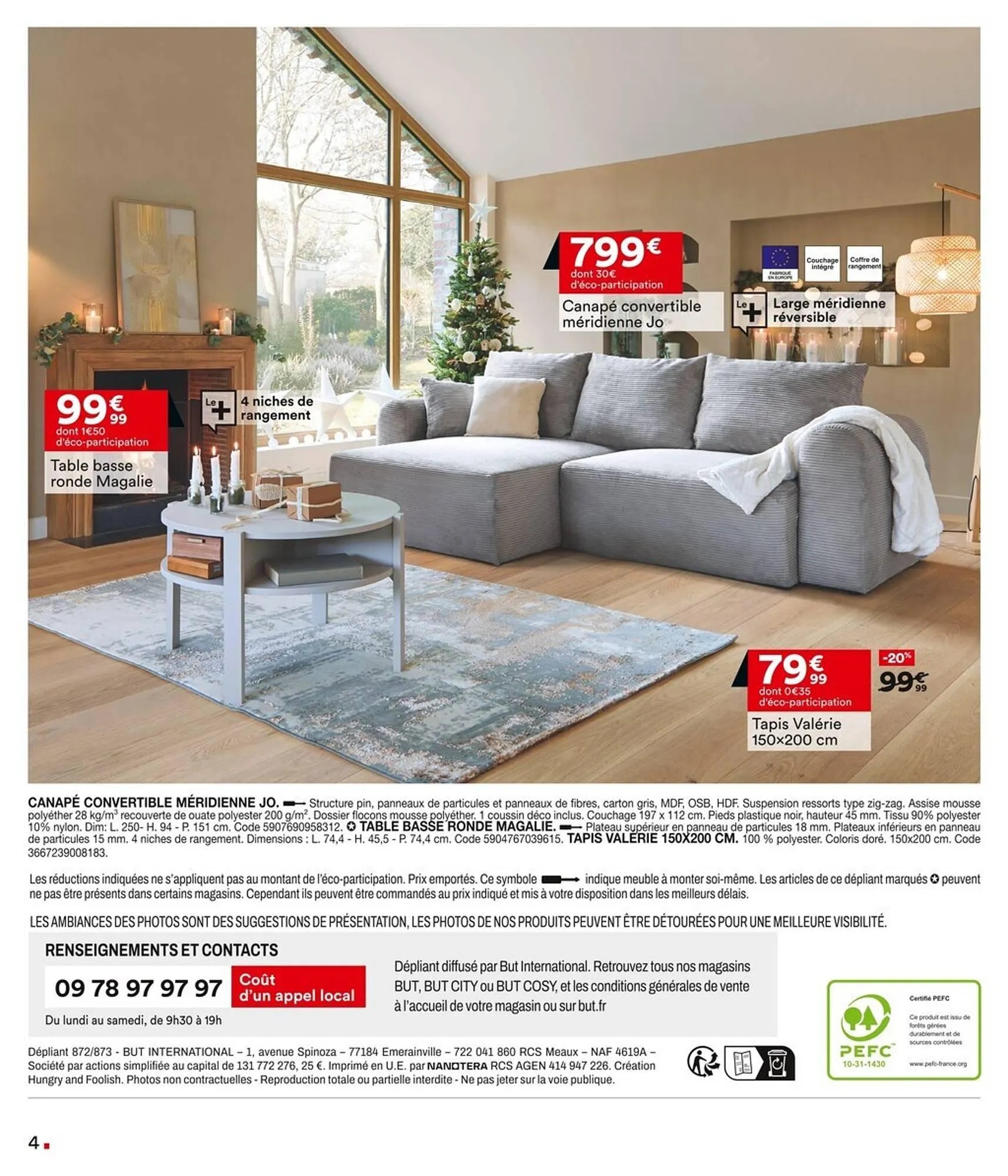 Catalogue BUT du 28 octobre au 1 janvier 2026 - Catalogue page 4