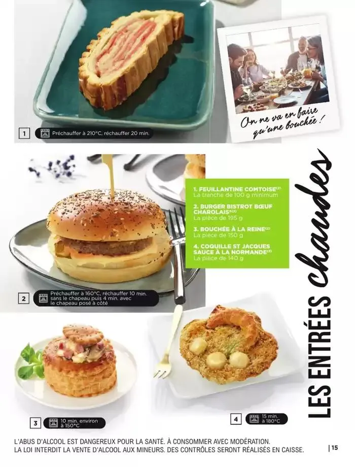 CARTE TRAITEUR PERMANENTE - MIXTE du 9 mai au 31 décembre 2025 - Catalogue page 15