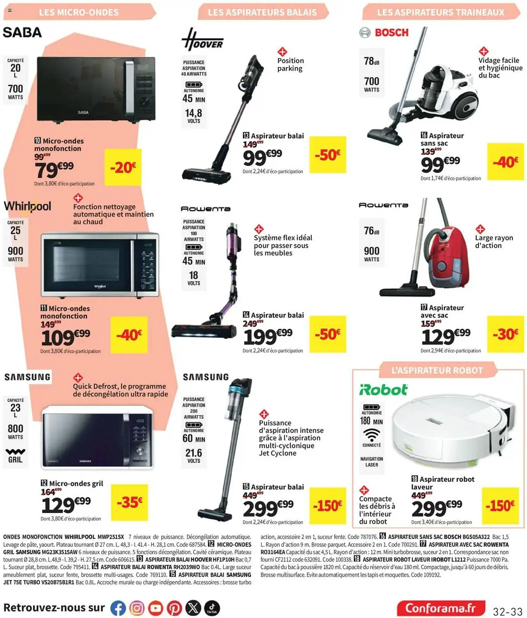 Catalogue Conforama du 8 juillet au 4 août 2025 - Catalogue page 33