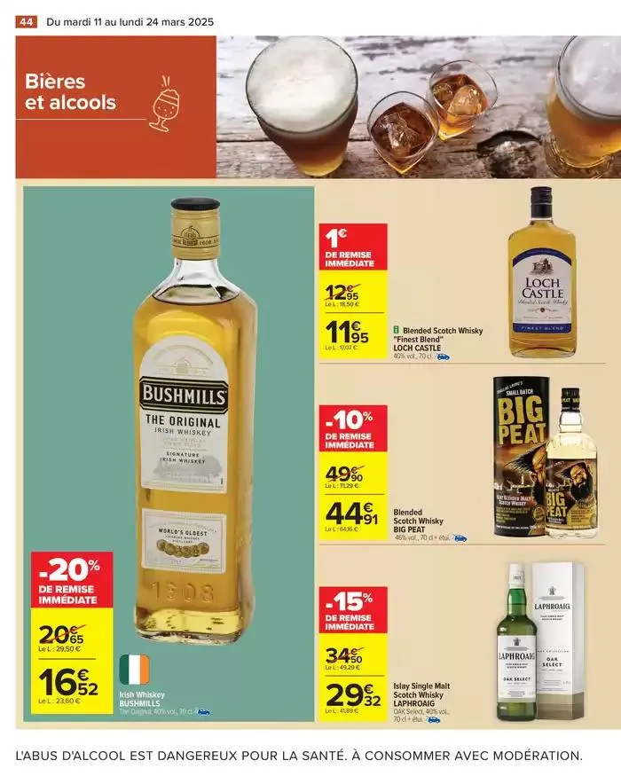 LES JOURS MEILLEURS AVEC LES PRODUITS CARREFOUR du 11 mars au 24 mars 2025 - Catalogue page 46