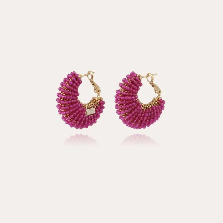 Izzia earrings small size gold