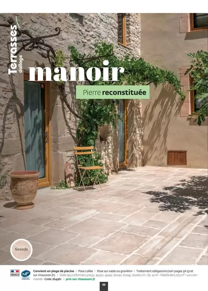 Aménagez votre extérieur SAISON 2025 du 1 janvier au 31 décembre 2025 - Catalogue page 50