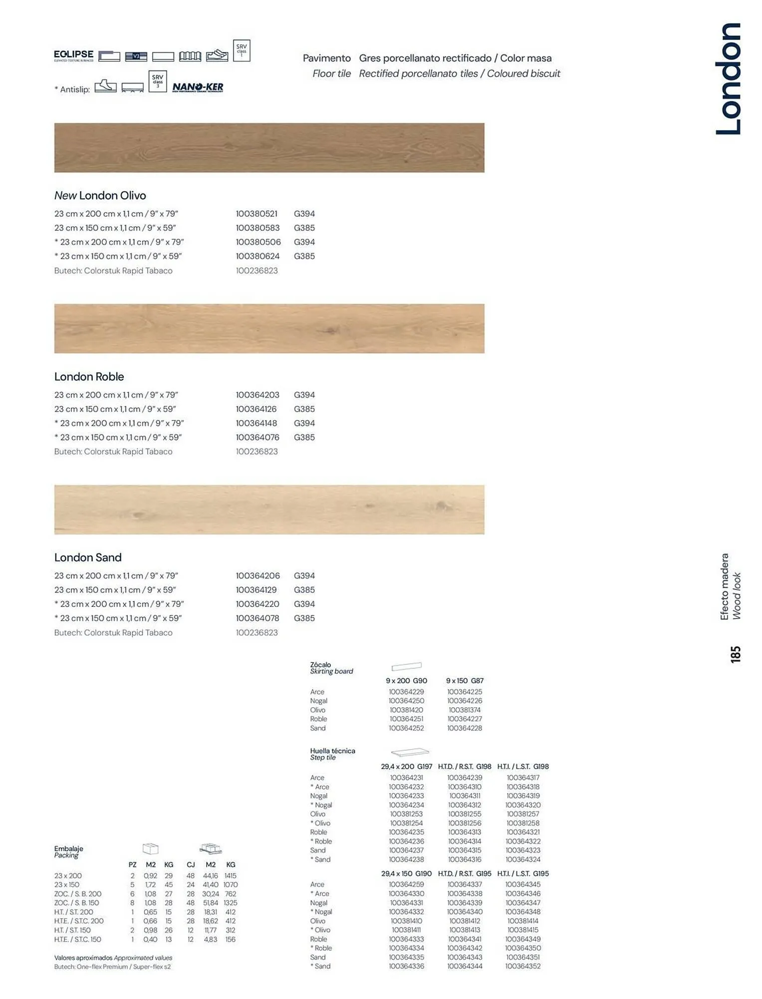 Catalogue Porcelanosa du 23 décembre au 31 décembre 2026 - Catalogue page 187