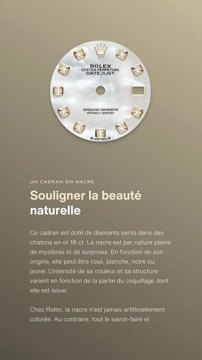 Rolex Lady Datejust du 24 septembre au 23 septembre 2025 - Catalogue page 3