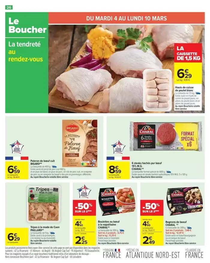 PRODUITS LAITIERS & VÉGÉTAUX du 4 mars au 17 mars 2025 - Catalogue page 28
