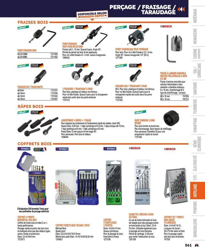 Guide produits 2024 du 15 mars au 31 décembre 2024 - Catalogue page 561