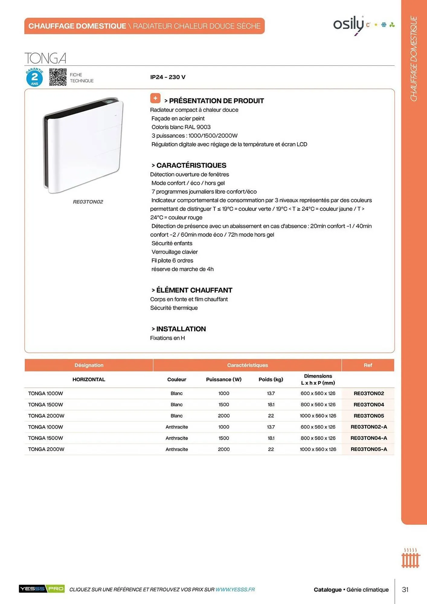 Catalogue Yesss electrique du 14 octobre au 31 décembre 2026 - Catalogue page 33