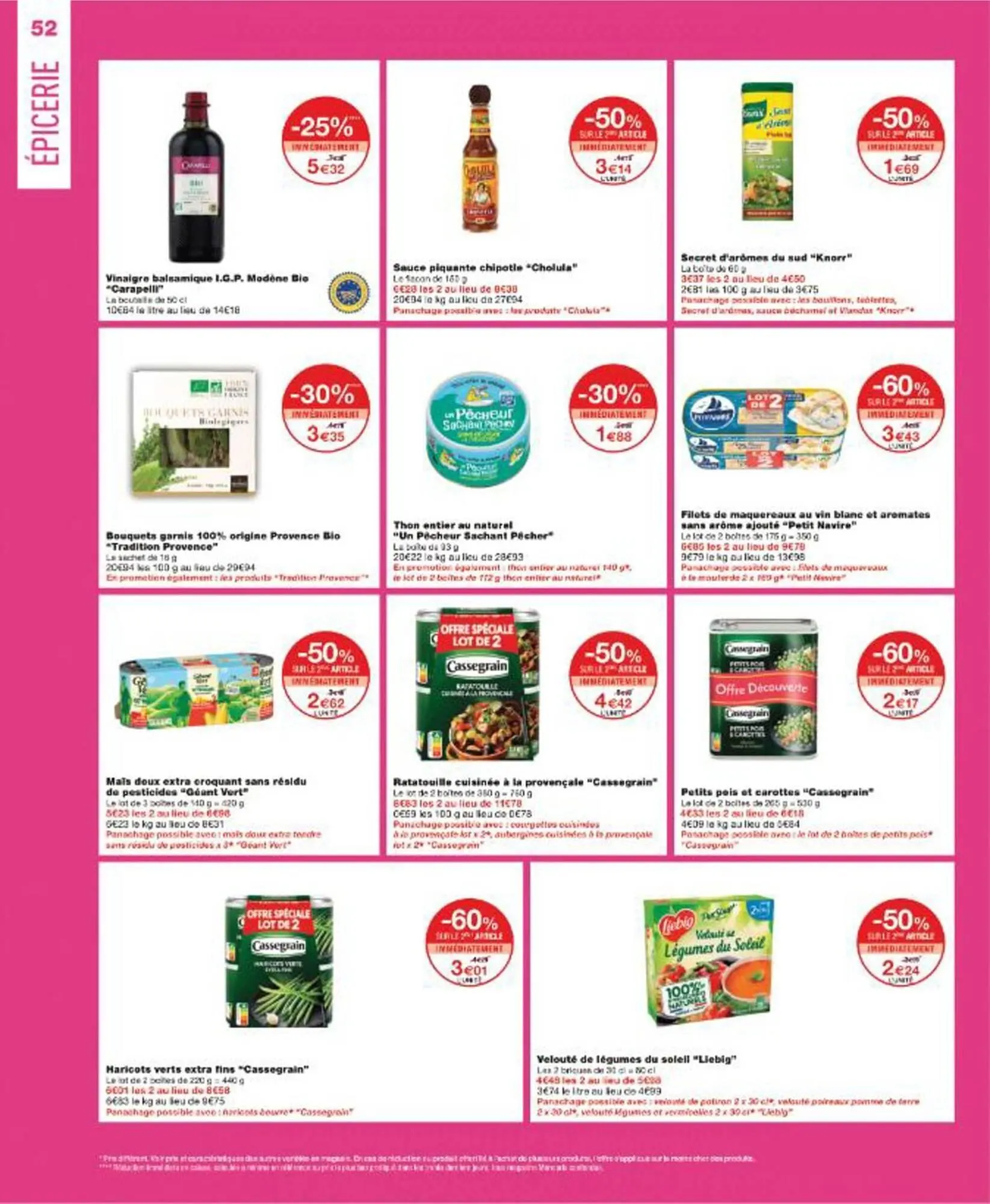 Catalogue Monoprix du 25 août au 7 septembre 2025 - Catalogue page 52