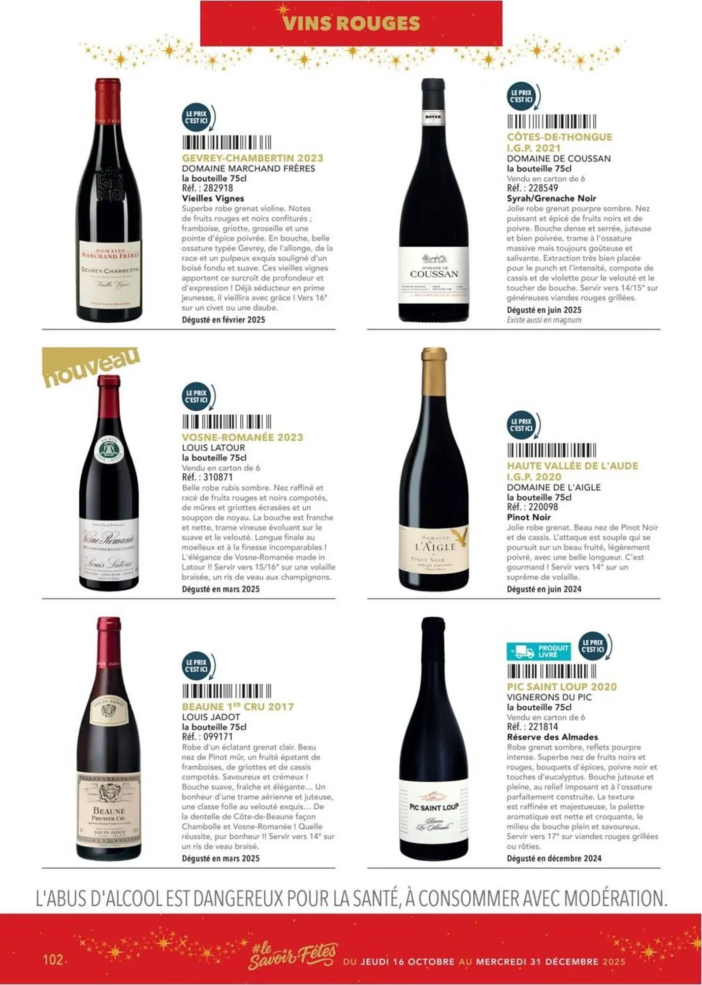 Catalogue METRO du 16 octobre au 31 décembre 2025 - Catalogue page 102