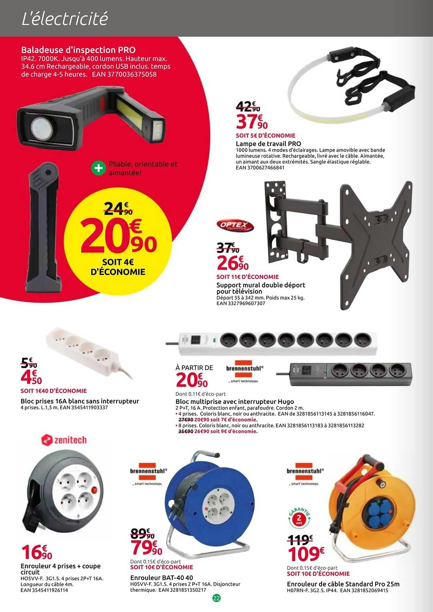 Catalogue Mr Bricolage du 25 mars au 19 avril 2026 - Catalogue page 22