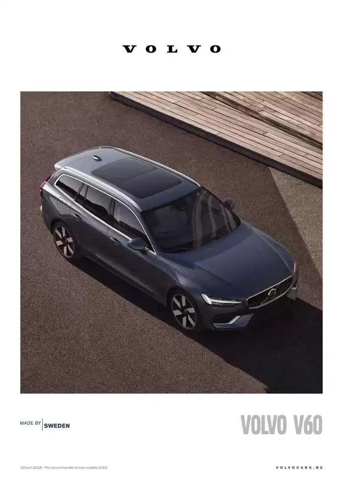VOLVO V60 du 7 janvier au 31 décembre 2025 - Catalogue page 1