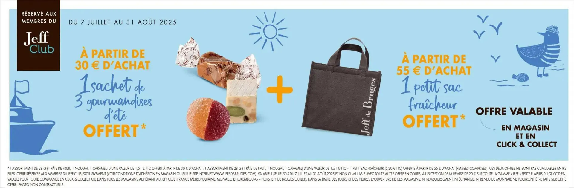 Catalogue Jeff de Bruges du 10 juillet au 31 août 2025 - Catalogue page 1