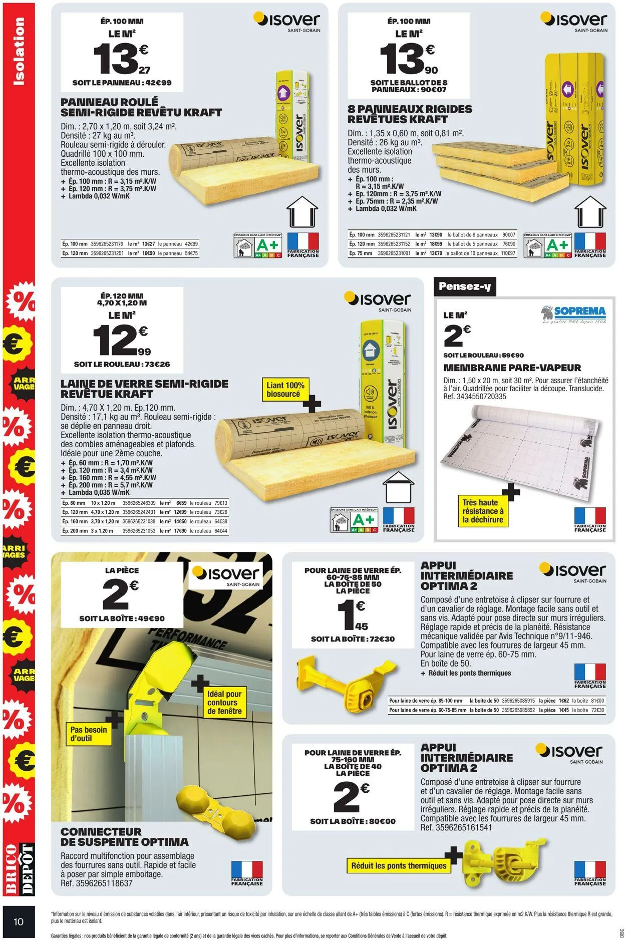 Brico Dépôt Catalogue actuel du 23 octobre au 6 novembre 2025 - Catalogue page 10