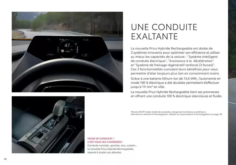Toyota Prius Hybride Rechargeable du 17 décembre au 17 décembre 2025 - Catalogue page 10