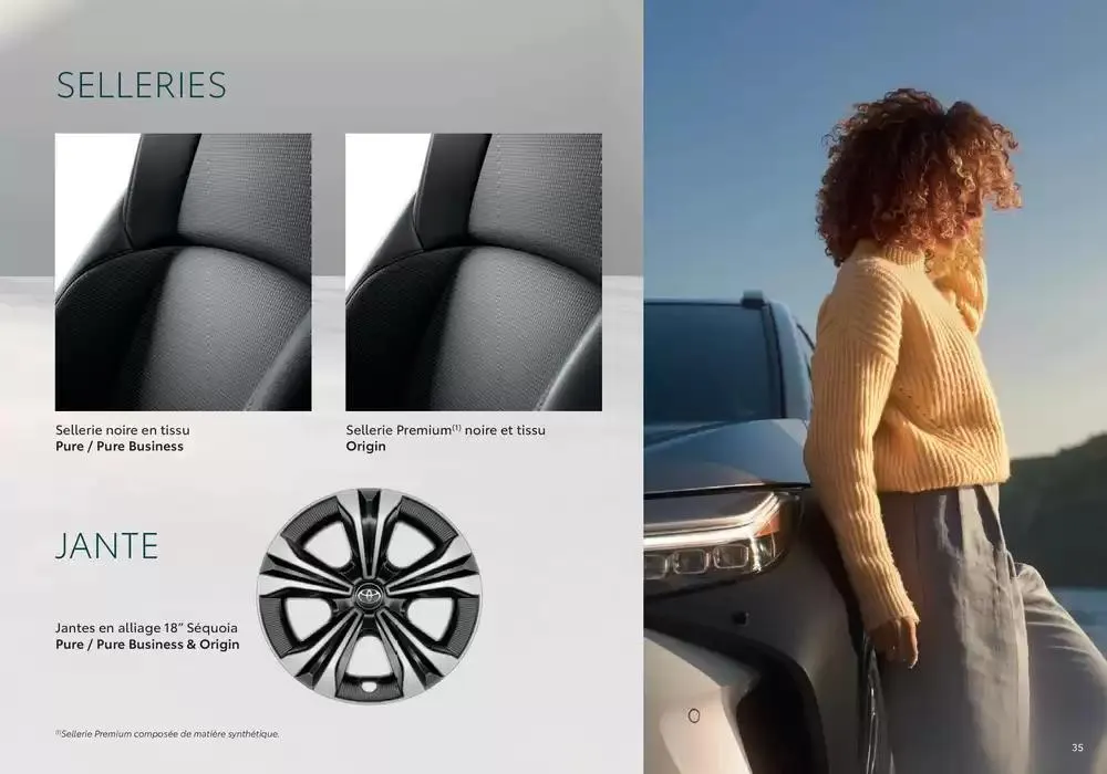 Toyota bZ4X  du 7 janvier au 7 janvier 2026 - Catalogue page 35