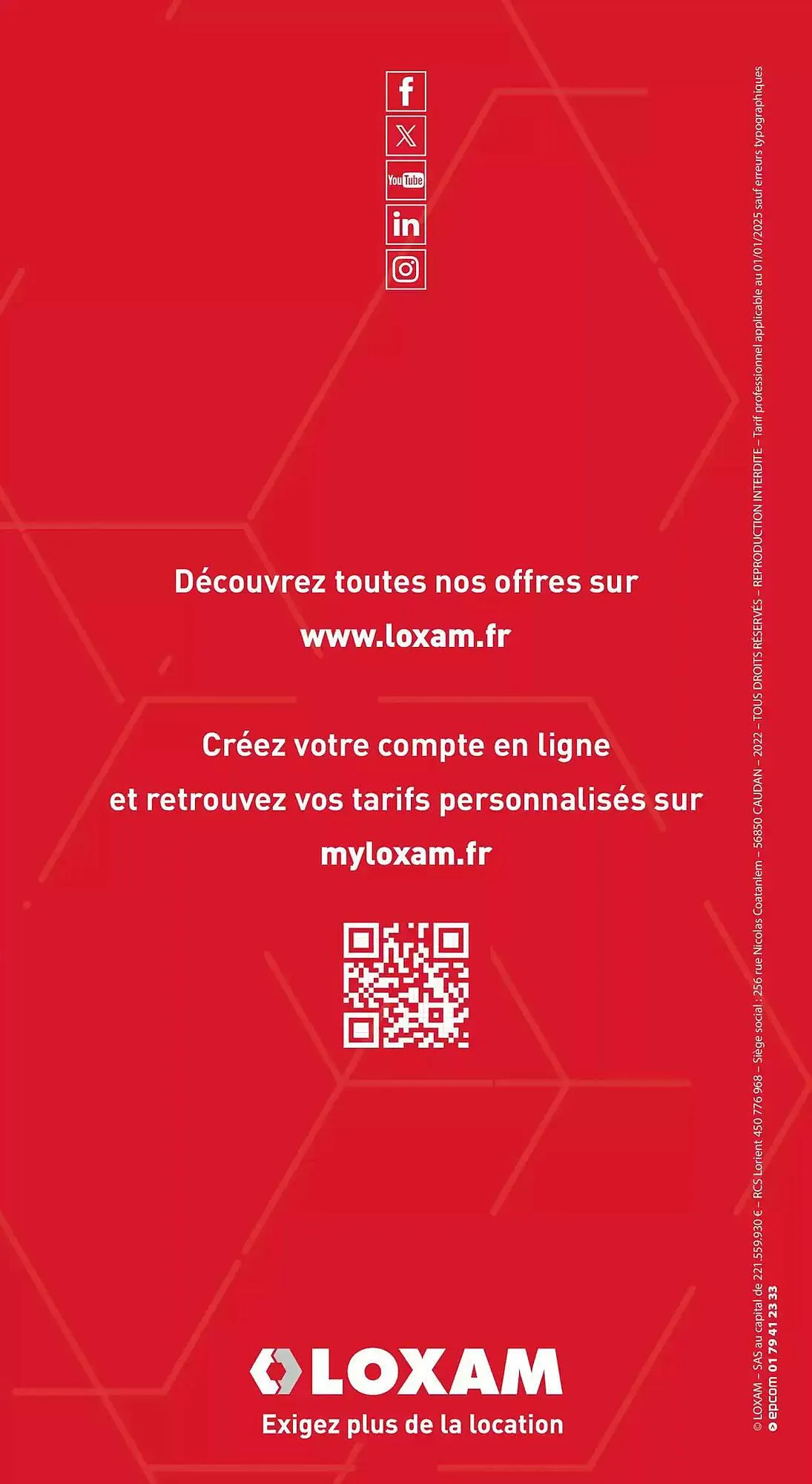 Catalogue Loxam du 3 janvier au 31 décembre 2025 - Catalogue page 56