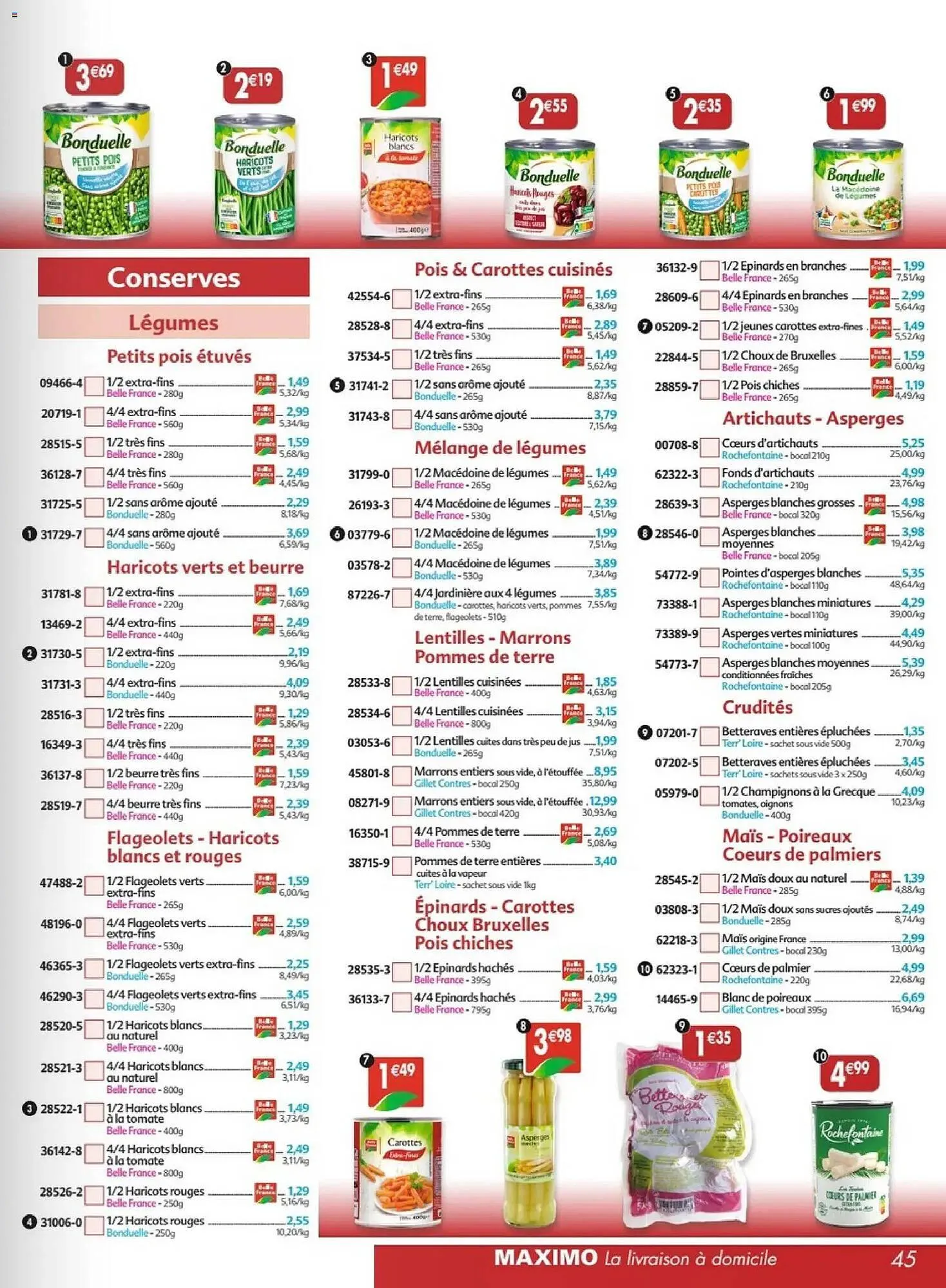 Catalogue Maximo du 24 décembre au 22 janvier 2026 - Catalogue page 45