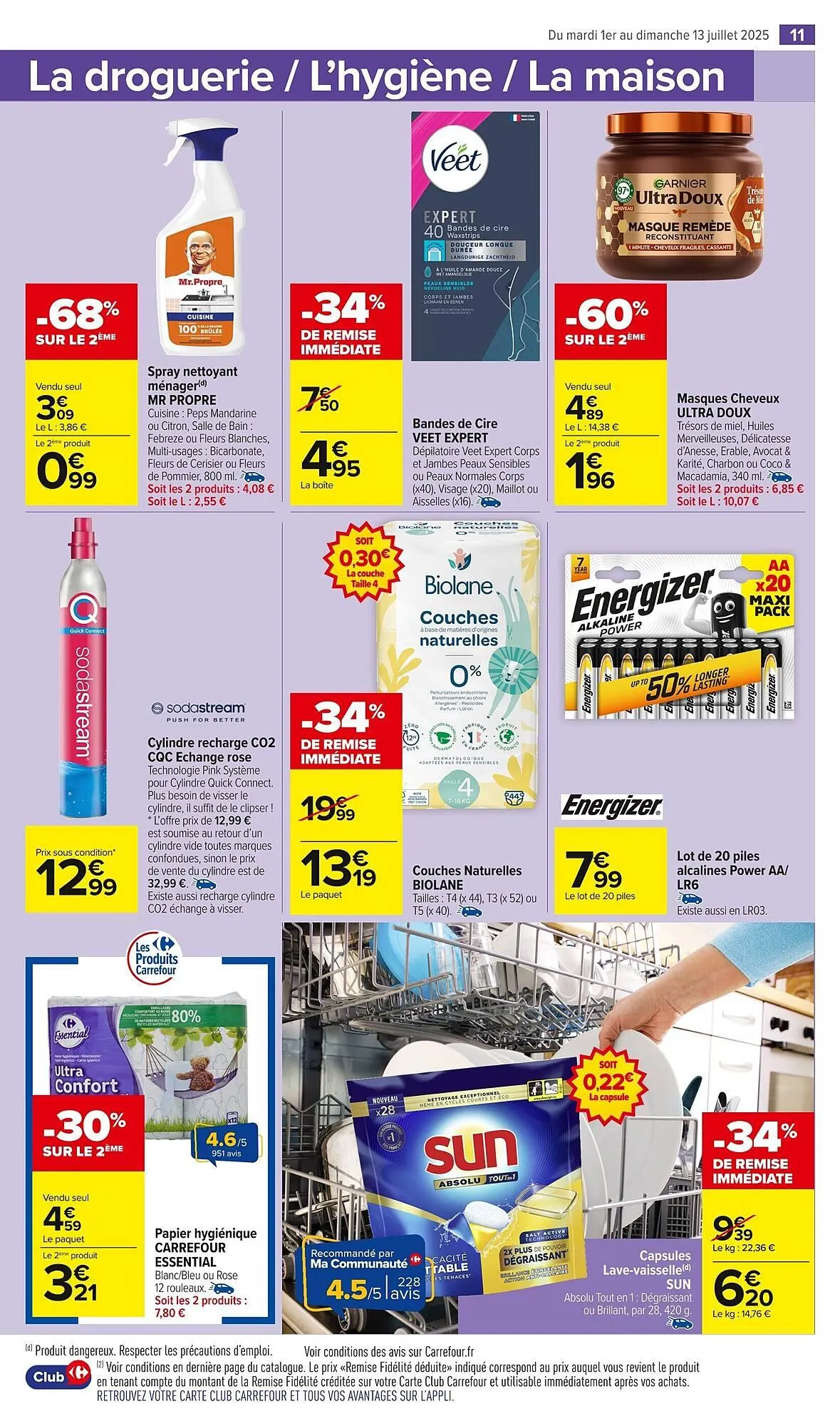 Catalogue Carrefour Market du 1 juillet au 13 juillet 2025 - Catalogue page 13
