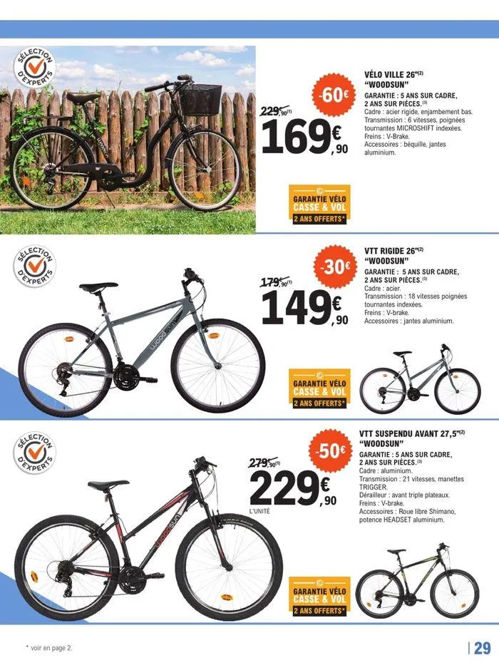 TOP DÉPART POUR LA RENTRÉE À PRIX E. LECLERC du 31 juillet au 7 septembre 2024 - Catalogue page 29