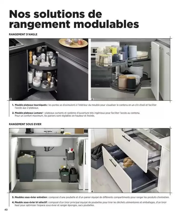 Cuisines ÉDITION 2024/2025 du 31 octobre au 31 décembre 2025 - Catalogue page 40