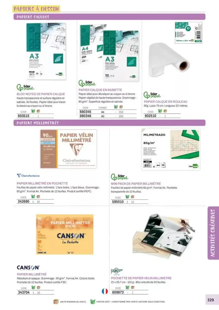 Nos Catalogues Thématiques du 1 janvier au 31 décembre 2025 - Catalogue page 331