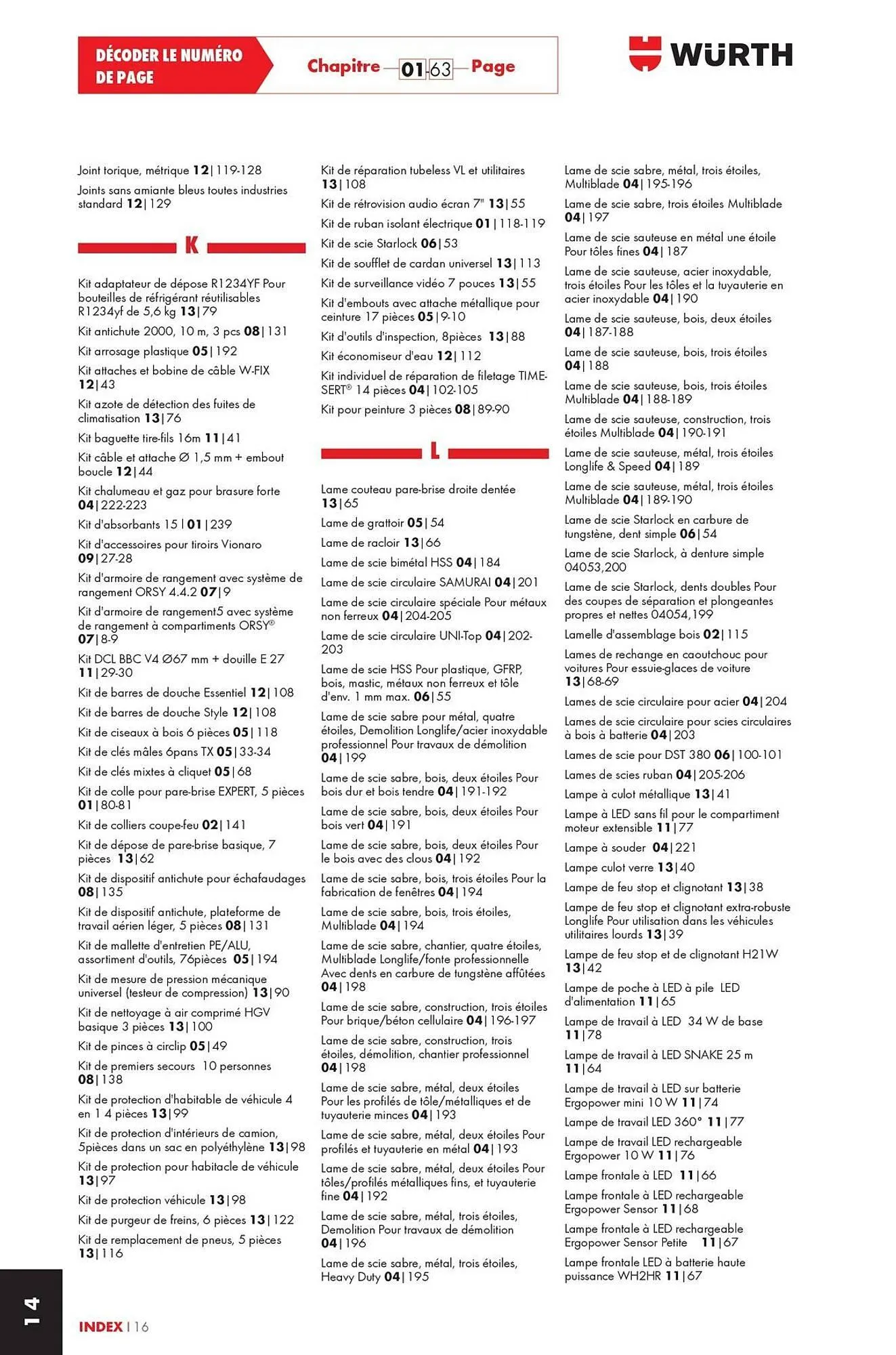 Catalogue Würth du 12 mai au 31 décembre 2025 - Catalogue page 1852