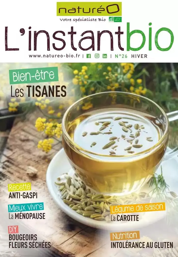 L'instant bio Hiver du 19 décembre au 31 mars 2025 - Catalogue page 1