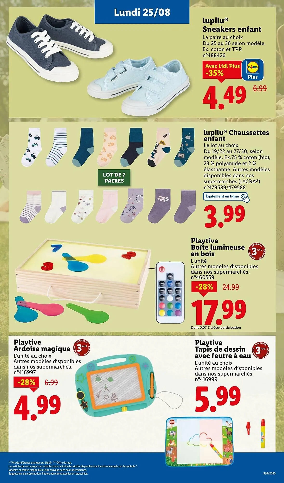 Catalogue Lidl du 21 août au 25 août 2025 - Catalogue page 35