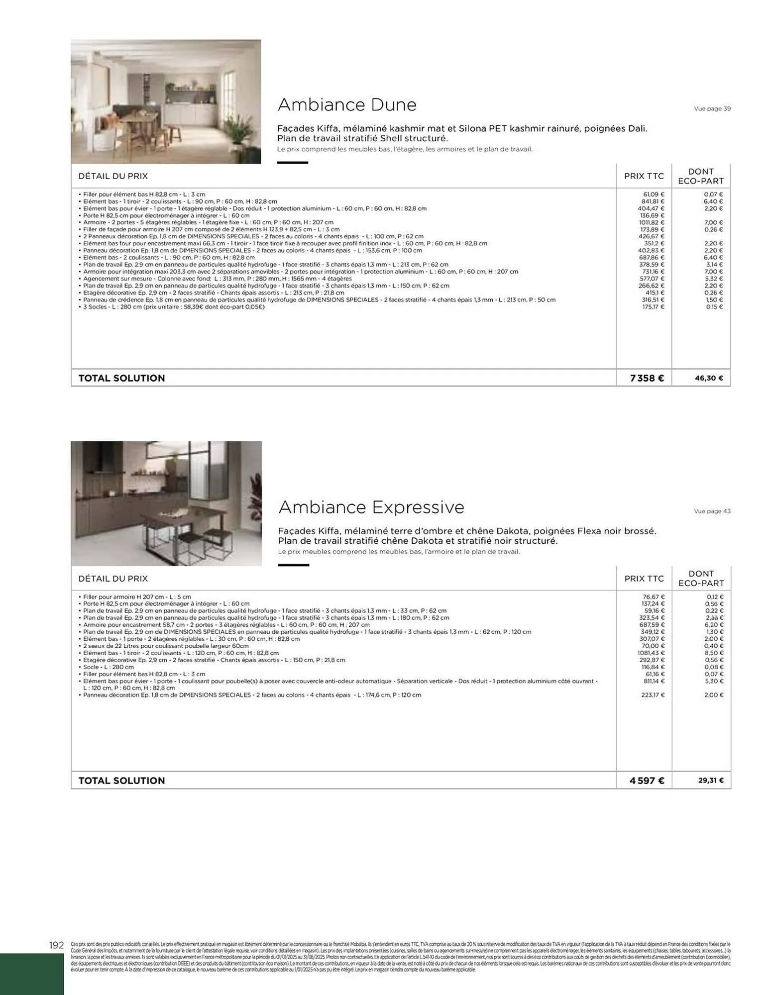 Catalogue Mobalpa du 6 mars au 31 décembre 2025 - Catalogue page 194