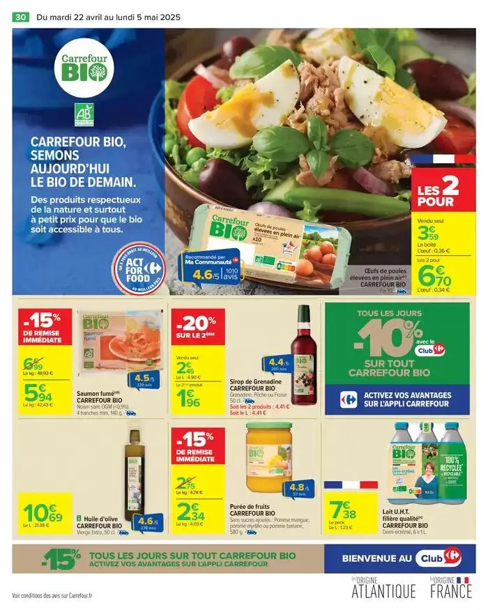 -50% SUR LE 2ÈME SUR TOUT JOKER du 22 avril au 5 mai 2025 - Catalogue page 32