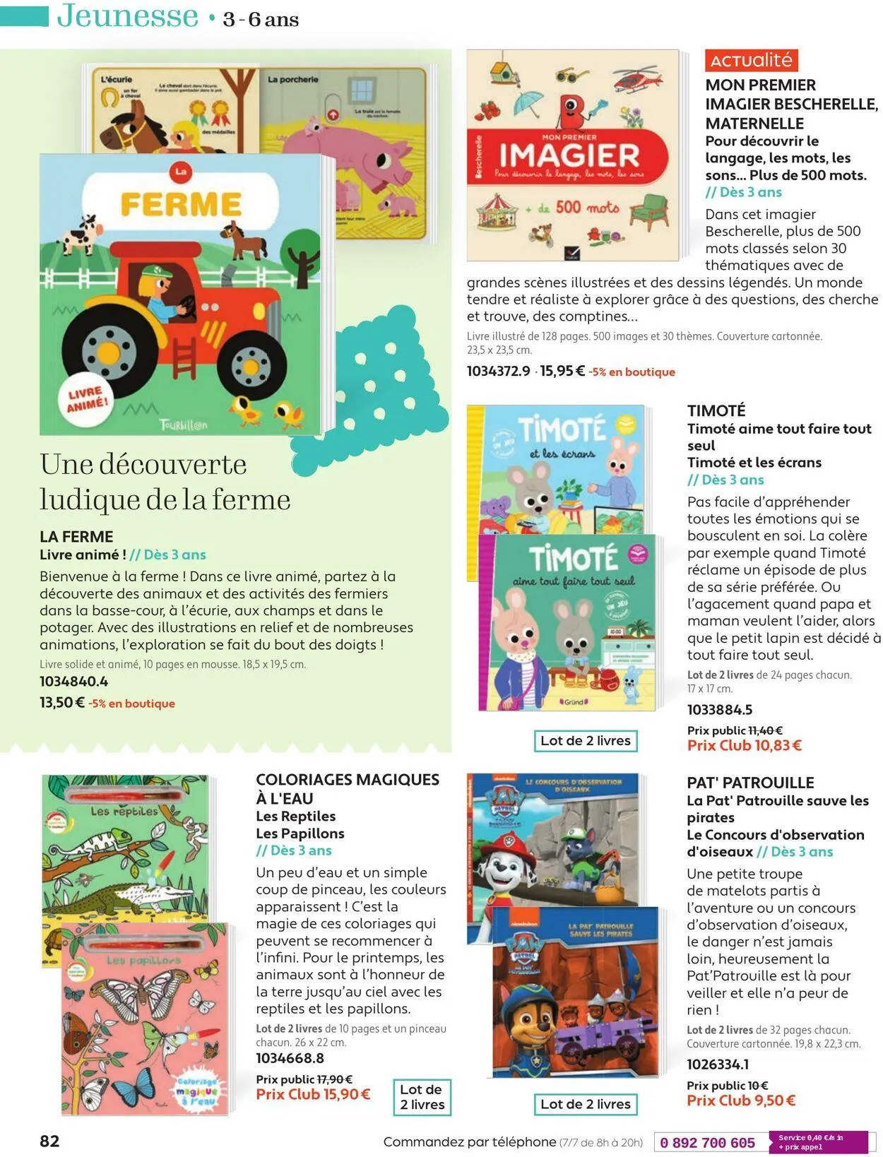 France Loisirs du 1 mai au 30 juin 2025 - Catalogue page 82