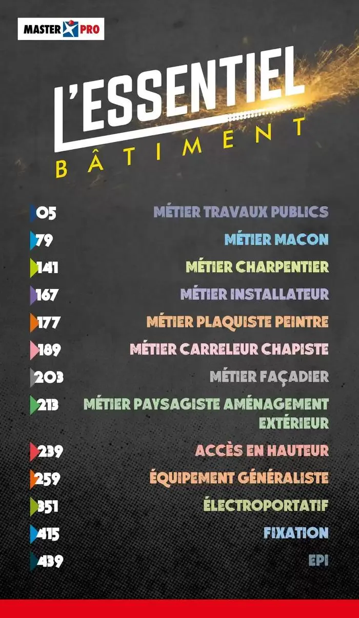 Essentiel Batiment 2025 du 3 janvier au 31 décembre 2025 - Catalogue page 3