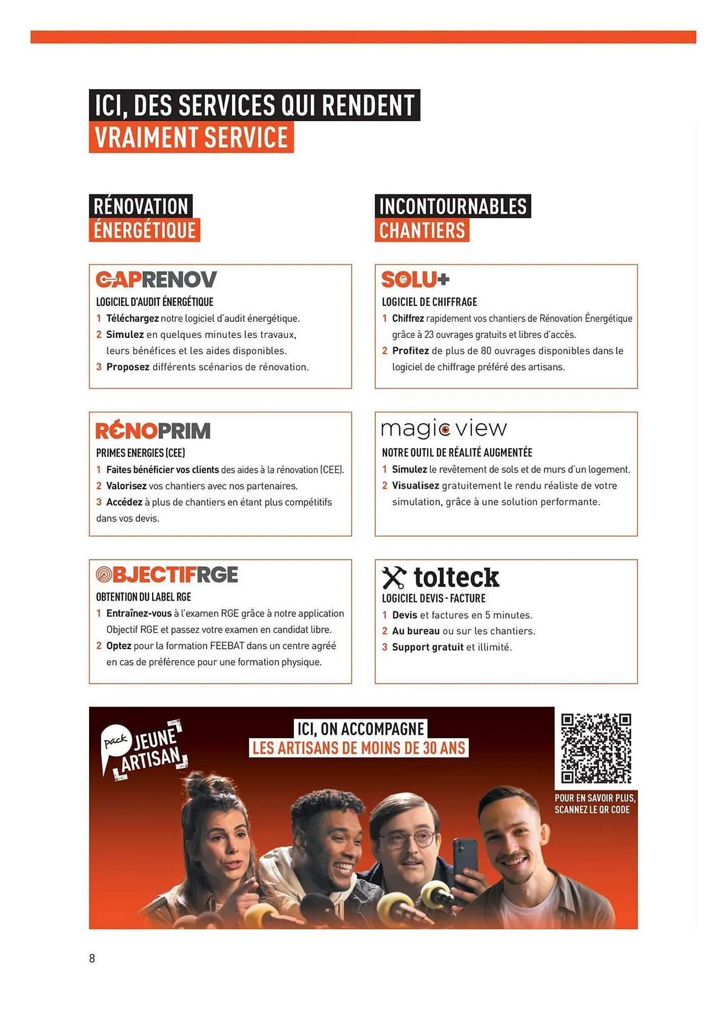 Catalogue Point P du 29 septembre au 31 décembre 2025 - Catalogue page 8