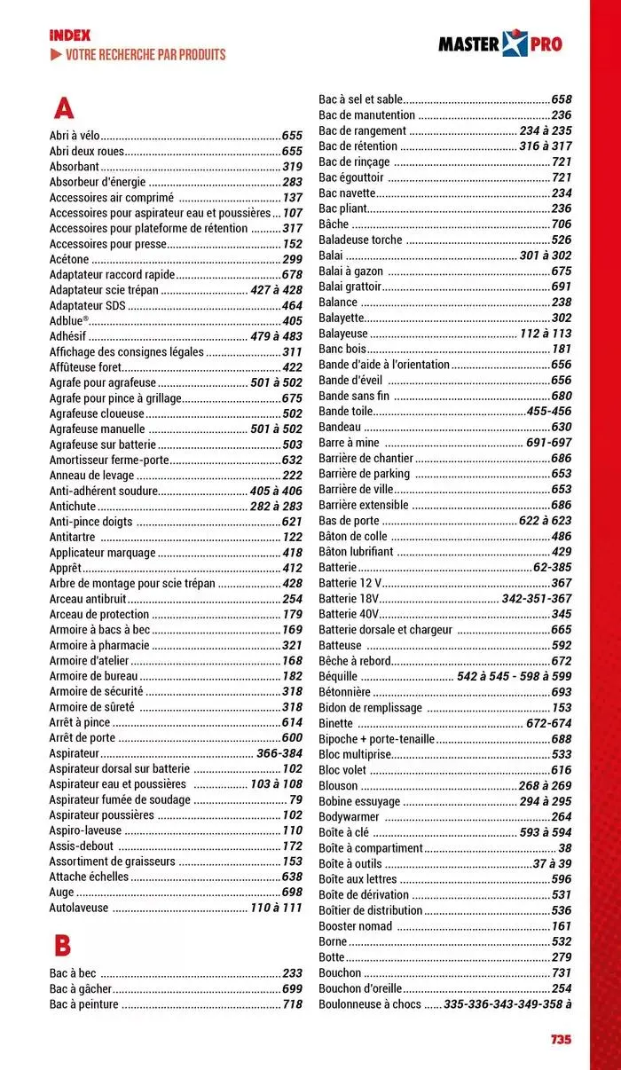 Essentiel Industrie 2025 du 3 janvier au 31 décembre 2025 - Catalogue page 737