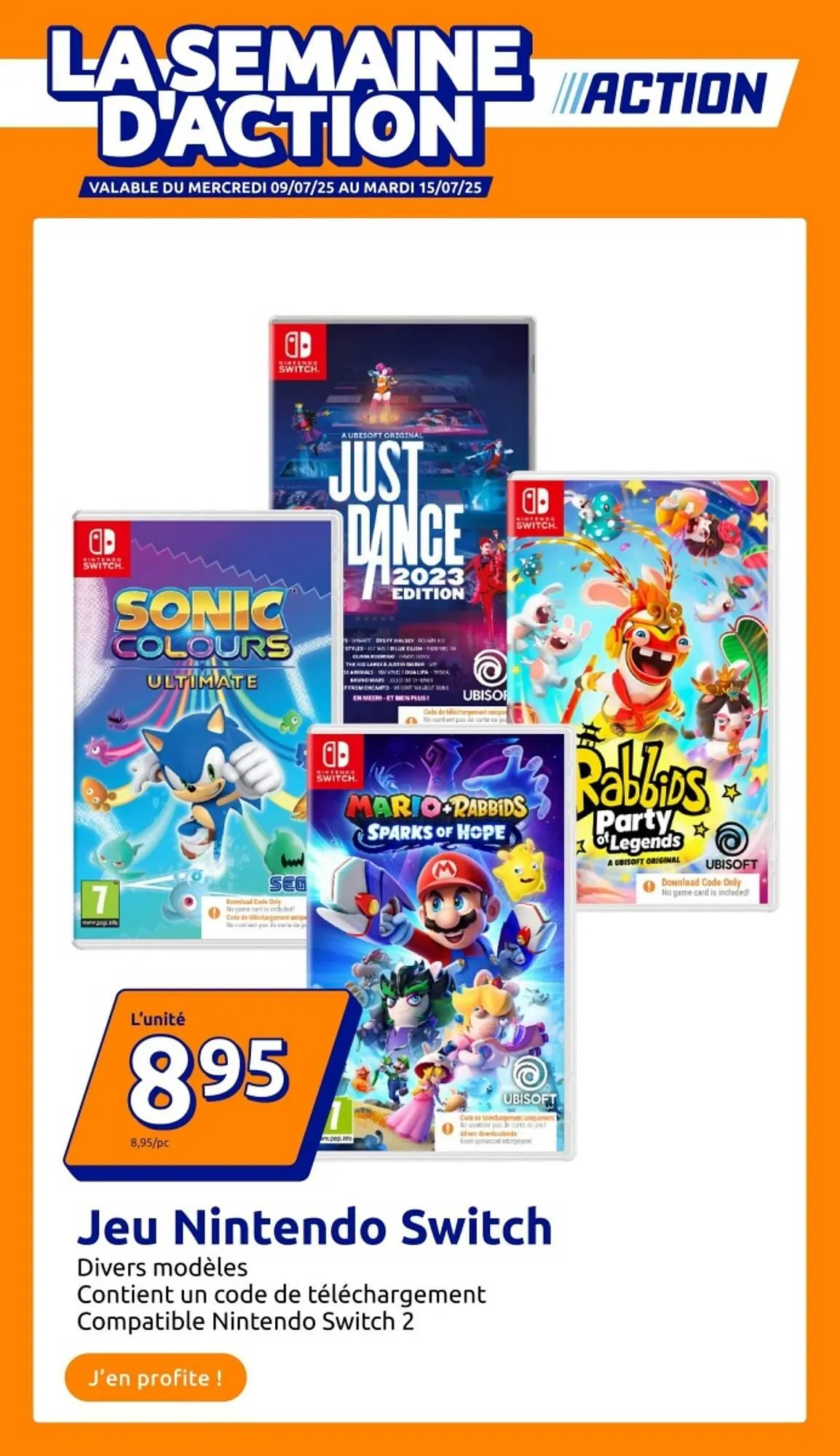 Catalogue Action du 9 juillet au 15 juillet 2025 - Catalogue page 1