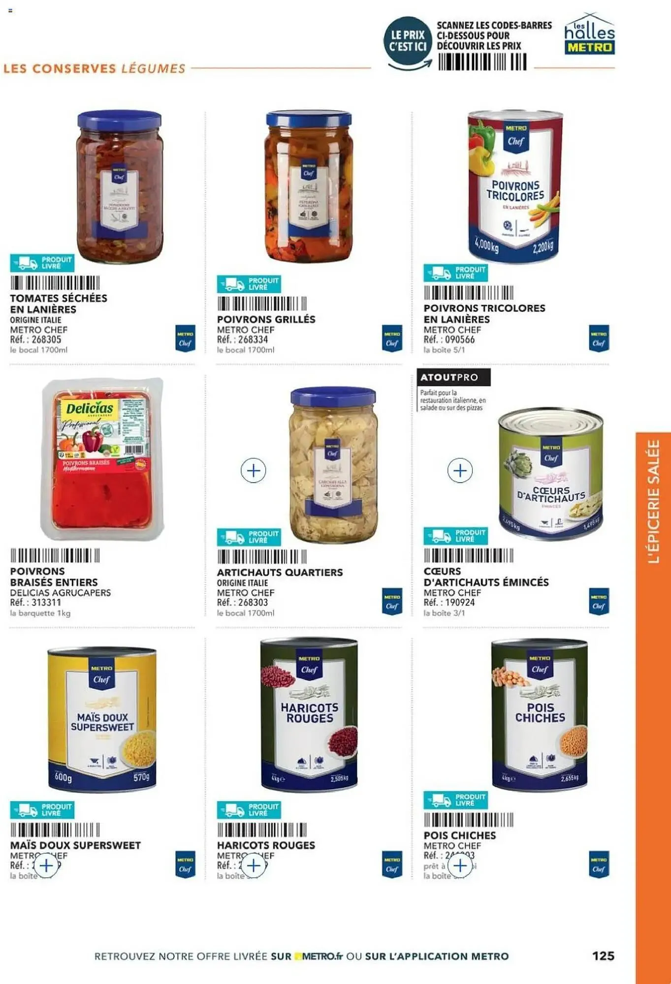 Catalogue METRO du 14 avril au 31 décembre 2026 - Catalogue page 125