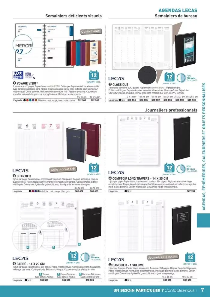 Nos Catalogues Thématiques du 1 avril au 31 décembre 2025 - Catalogue page 7