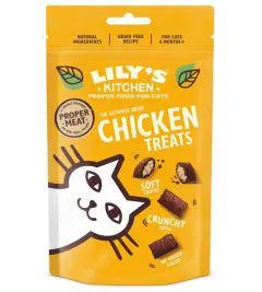 Friandises Poulet en sachet pour chat Sans Céréales